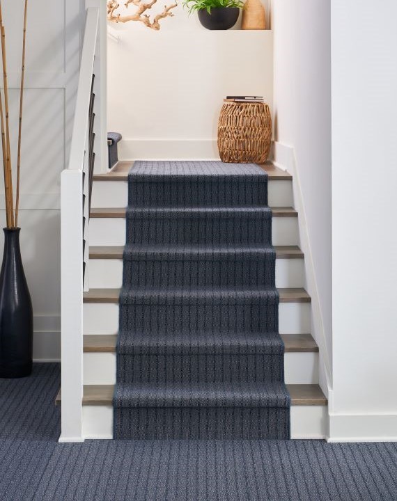 Stair runners in NOLA home