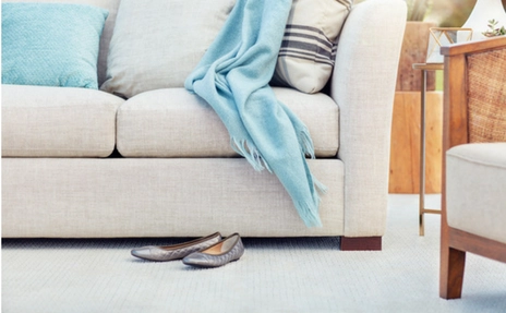 cleaning carpet